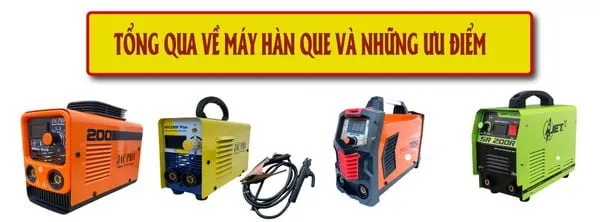 Tổng quan về máy hàn que khởi đầu thuận lợi khi bước vào thế giới hàn