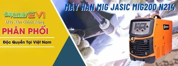 Máy Hàn MIG Jasic MIG200 N214 - Hiệu Suất Cao - Dễ Dùng