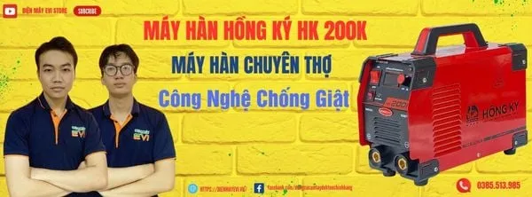 Máy hàn Hồng Ký HK 200K - Chế độ bảo vệ quá nhiệt, quá tải