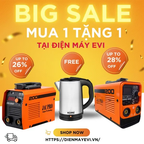 [Review] Máy hàn que JacPro MMA 200 Mini chuyên que 2li5 hỗ trợ que 3li2