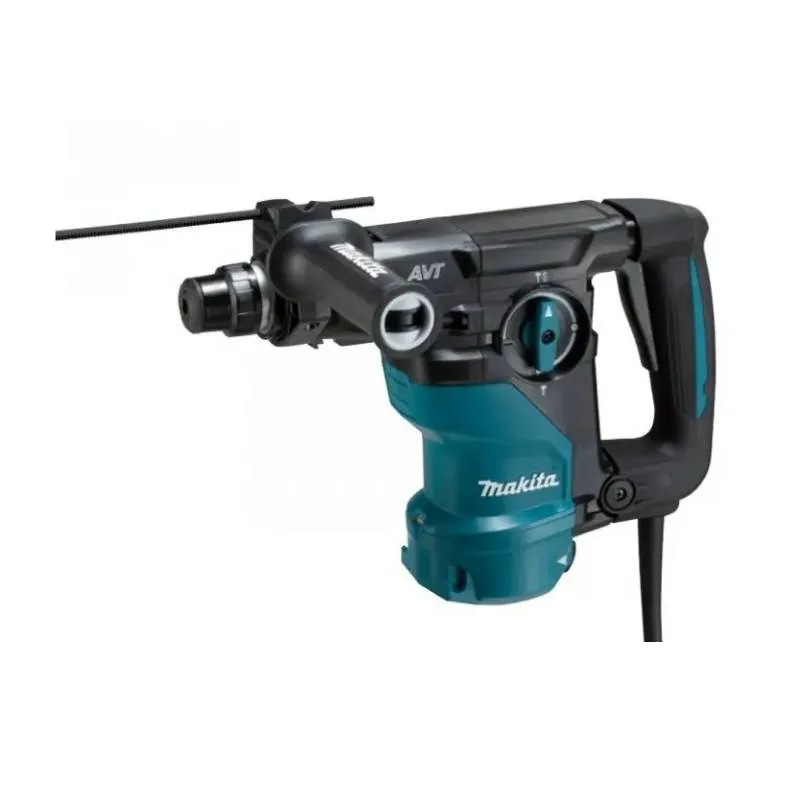 Máy khoan đa năng với hệ thống hút bụi DX10 Makita HR3011FCWJ (chuôi gài SDS-PLUS/30MM)