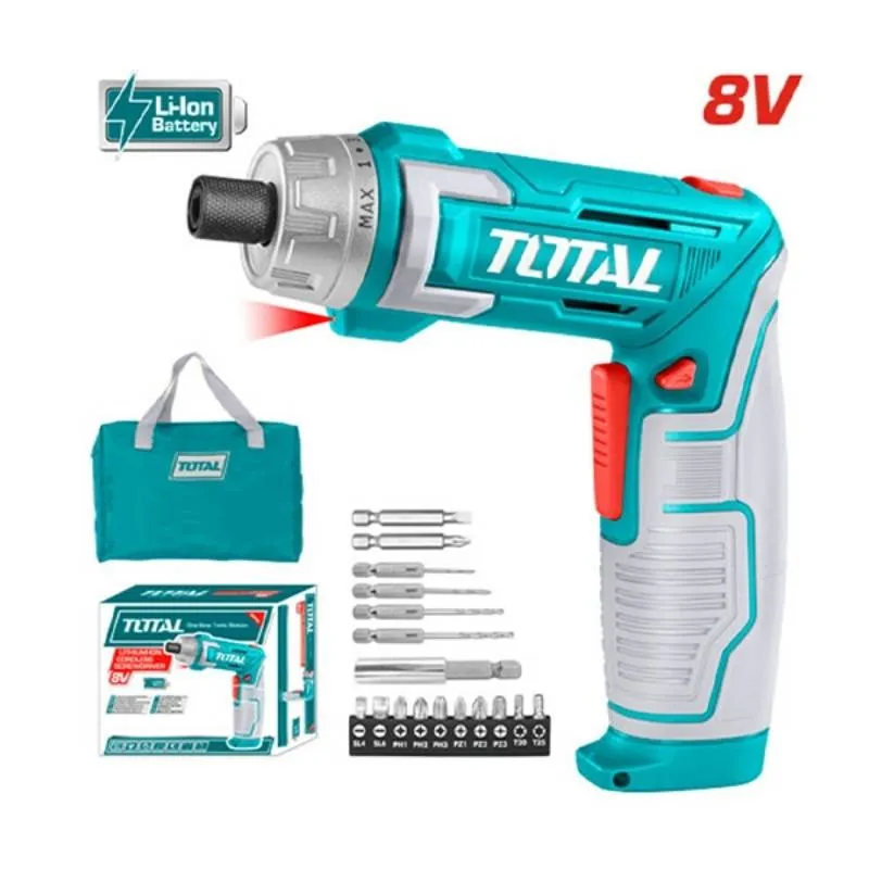 Máy siết vít dùng pin 8V Total TSDLI0802