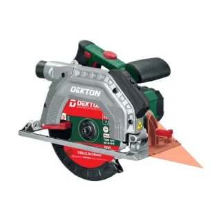 Máy cắt gỗ Dekton DK-CG190Plus công suất 1550W, khi cắt 90 độ thì độ sâu vết cắt 65mm