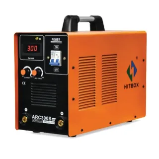 Máy hàn que Hitbox ARC300S Mos chuyên dùng que hàn 4 ly, phù hợp với các công việc yêu cầu độ ngấu sâu.