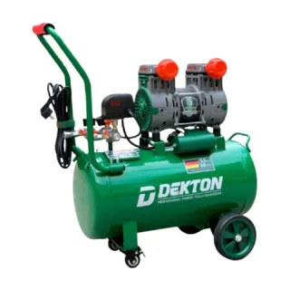 Máy nén khí không dầu 50L Dekton DK-AC6950Plus công suất 3HP - 2250W, lên hơi đầy bình 60 giây