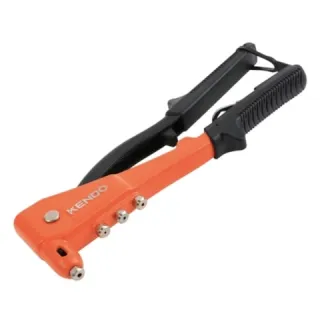 Kìm rút đinh rivê bằng nhôm có 4 đầu 2.4-3.2-4.0-4.8mm kích thước 265mm Kendo-45605
