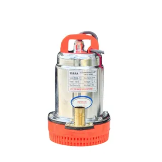 Máy Bơm Chìm 12V Osaka ZQB-12 Công Suất 160w Có Kẹp Bình
