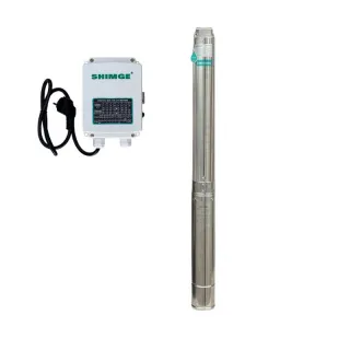 Máy Bơm Nước Hỏa Tiễn Shimge 4SGm8/18 Công Suất 3.0HP Kèm Hộp Điện