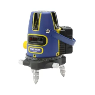 Máy cân bằng laser King Blue KB-05X Trang bị 5 tia xanh siêu sáng, dung lượng pin lớn hoạt động được trong thời gian dài.