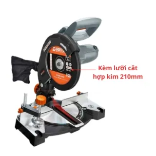 Máy cắt đa năng Dekton DK-CN210A Công suất 1500W kèm lưỡi cắt hợp kim 210mm