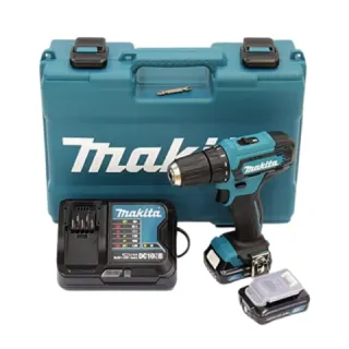 Máy khoan pin cầm tay Makita DF333DSYE khoan thép lên đến 10mm và gỗ lên đến 21mm