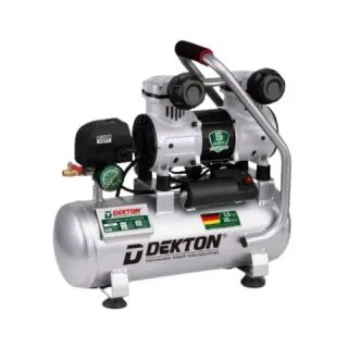 Máy nén khí không dầu 10L Dekton DK-AC2910ALT công suất 1.5HP lên hơi đầy bình chỉ trong 32 giây