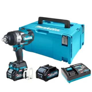 Máy siết bulong pin Makita TW001GM201 lực siết đến 1630Nm (1.200 ft·lbs) và mở lên đến 2000Nm