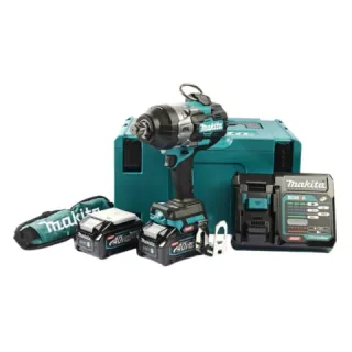 Máy siết bulong Makita TW001GM204 với lực siết lớn 1630Nm và mở tối đa lên đến 2000Nm