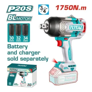 Máy vặn bu lông dùng pin 20V Total TIWLI201751