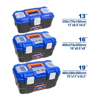 Bộ 3 hộp nhựa đựng dụng cụ WADFOW WTB4103