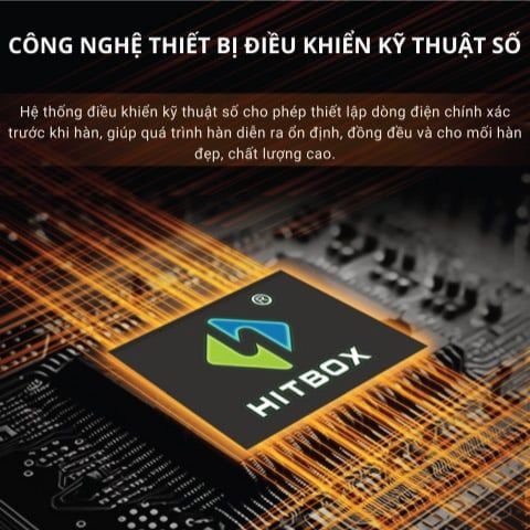 Máy hàn mig Hitbox MIG250II tích hợp MIG có khí, MIG không khí (gasless), MMA và Lift TIG