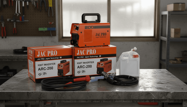 Máy tẩy mối hàn inox Jacpro Clean ARC-200 hỗ trợ nhiều loại inox SUS201, SUS430 và SUS304