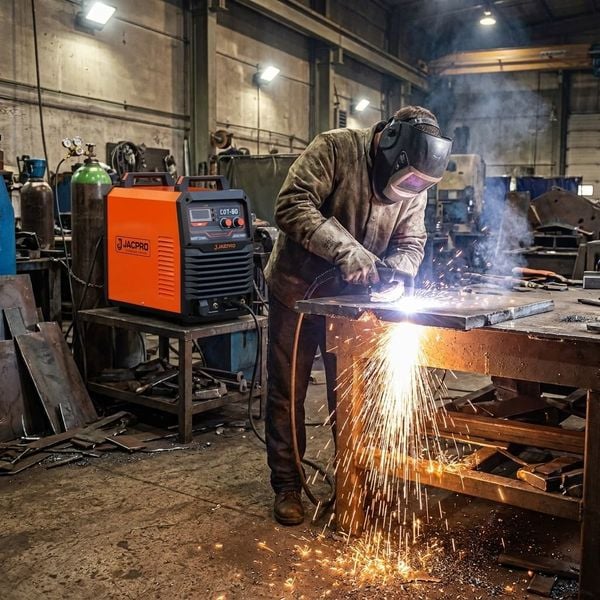 Máy cắt Plasma JACPRO CUT-80 Dòng cắt điều chỉnh từ 30 - 80A - Cắt tối đa đến 20mm