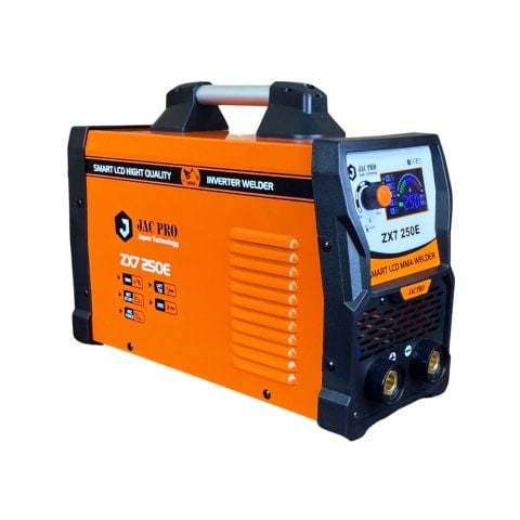 Máy hàn que Jacpro ZX7 250E Tích hợp công nghệ Nhật Bản màn hình LCD hiển thị dòng hàn chuẩn 100%.