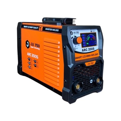 Máy hàn que Jacpro ARC 200S Dòng hàn chuẩn 100% công nghệ hiện đại mồi lửa nhanh, tiết kiệm điện.