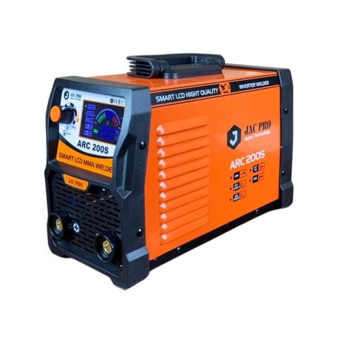 Máy hàn que Jacpro ARC 200S Dòng hàn chuẩn 100% công nghệ hiện đại mồi lửa nhanh, tiết kiệm điện.