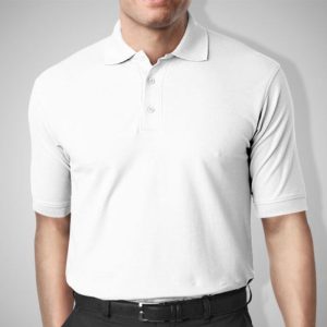 Áo Thun Cá Sấu 65-35 / Trắng Gạo
