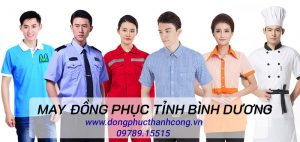 Dịch vụ May, in, thêu  Đồng Phục giá rẻ tại Bình Dương