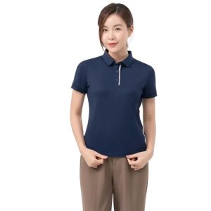 Áo Thun Đồng Phục Văn Phòng Màu Xanh Đen -TCS22