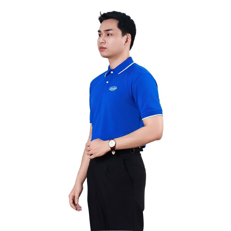 Áo Thun Đồng Phục Màu Xanh Dương Đậm - TCS01