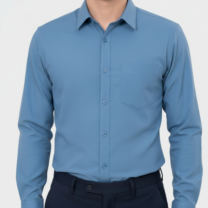 áo sơ mi đồng phục nam