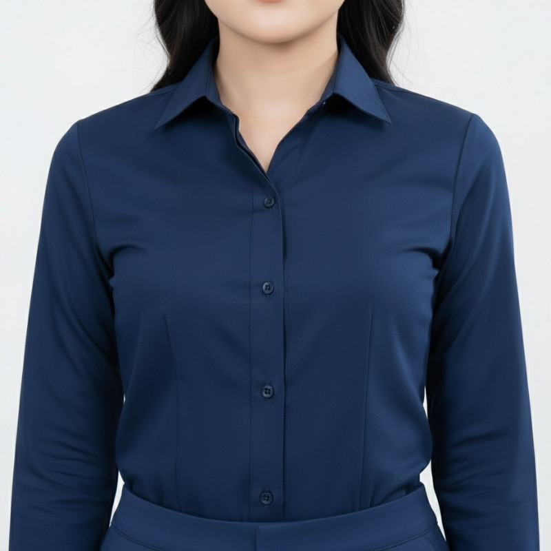 áo sơ mi đồng phục nữ