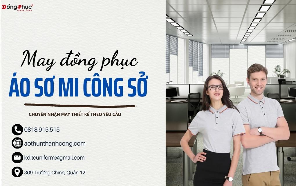 May đồng phục số lượng ít – Giải pháp tối ưu cho doanh nghiệp nhỏ 6 May đồng phục Thành Công