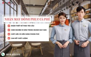 Đồng phục quán cà phê theo mùa: Bí quyết để giữ phong cách đồng nhất quanh năm