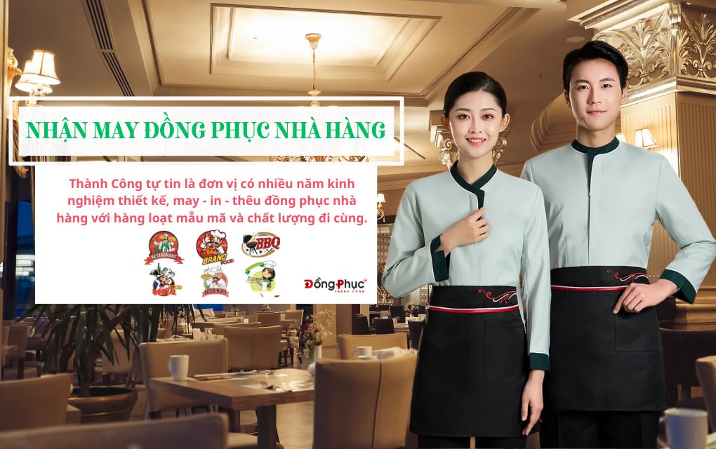 Banner đồng phục nhà hàng