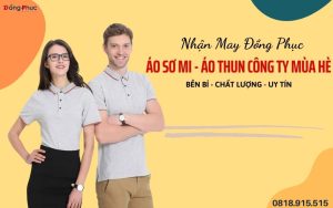 May đồng phục mùa hè: Bí quyết chọn vải thoáng mát và bền bỉ