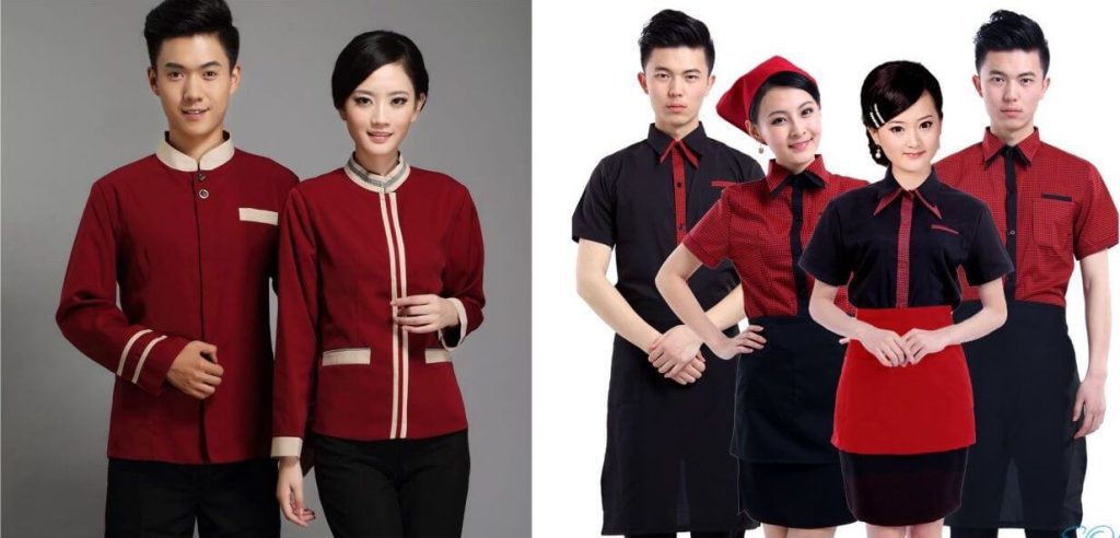 Các mẫu may đồng phục công ty cho doanh nghiệp dịch vụ, nhà hàng, khách sạn. 9 May đồng phục nhà hàng