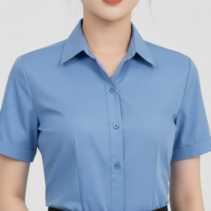 áo sơ mi đồng phục nữ
