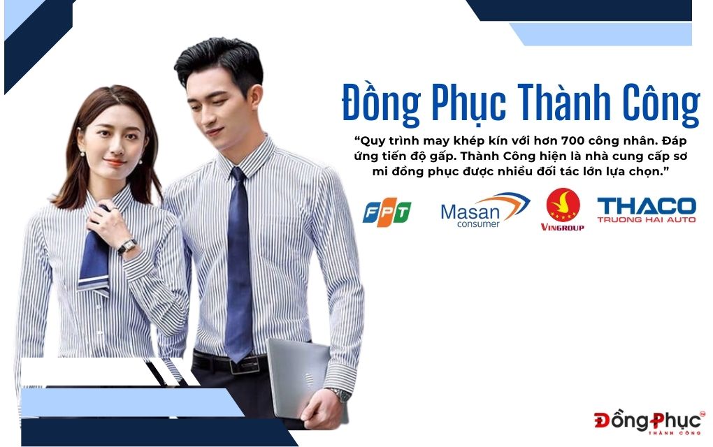 May đồng phục