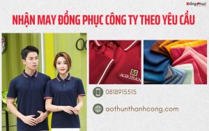 May đồng phục đồng bộ: Cách nâng cao sự chuyên nghiệp cho tổ chức