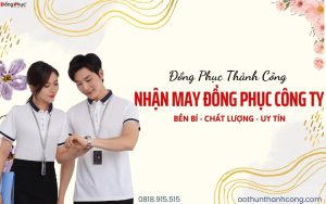 May đồng phục – Yếu tố giúp doanh nghiệp ghi dấu ấn trong mắt khách hàng.