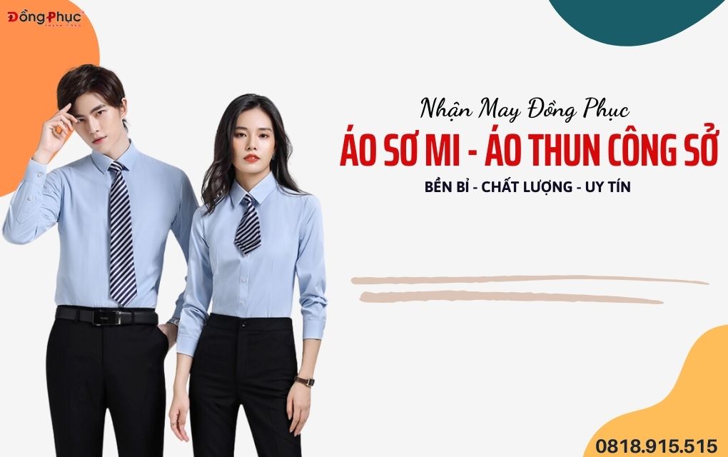 Đồng Phục Áo Sơ Mi: Kết Hợp Tinh Tế Giữa Chuyên Nghiệp và Thoải Mái 6 May đồng phục áo sơ mi