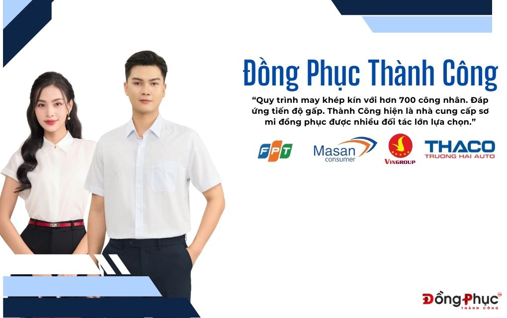 May đồng phục công ty