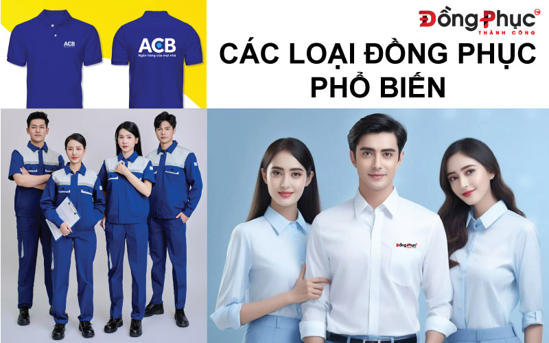 Các loại đồng phục phổ biến