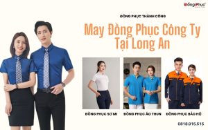 May đồng phục tại Long An – đồng phục Thành Công