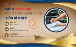 Cách Bảo Quản Đồng Phục Quán Cafe Để Luôn Bền Đẹp