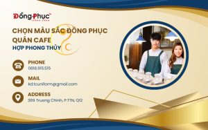 Chọn Màu Sắc Đồng Phục Quán Cafe Như Thế Nào Để Hợp Phong Thủy?