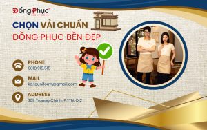 Các Loại Vải Phổ Biến Dùng Để May Đồng Phục Quán Cafe