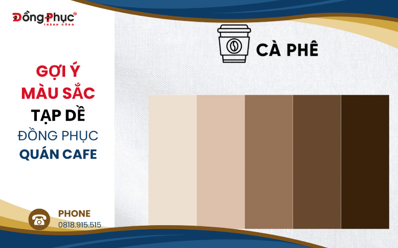 Tạp Dề Đồng Phục: Lý Do Nên Sử Dụng Trong Các Quán Cafe 11 Gợi ý màu sắc tạp dề cho quán cafe