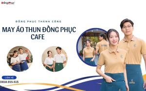 Đồng Phục Quán Cafe Áo Thun – Sự Lựa Chọn Phổ Biến Nhất.